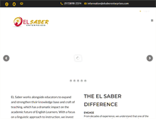 Tablet Screenshot of elsaberenterprises.com